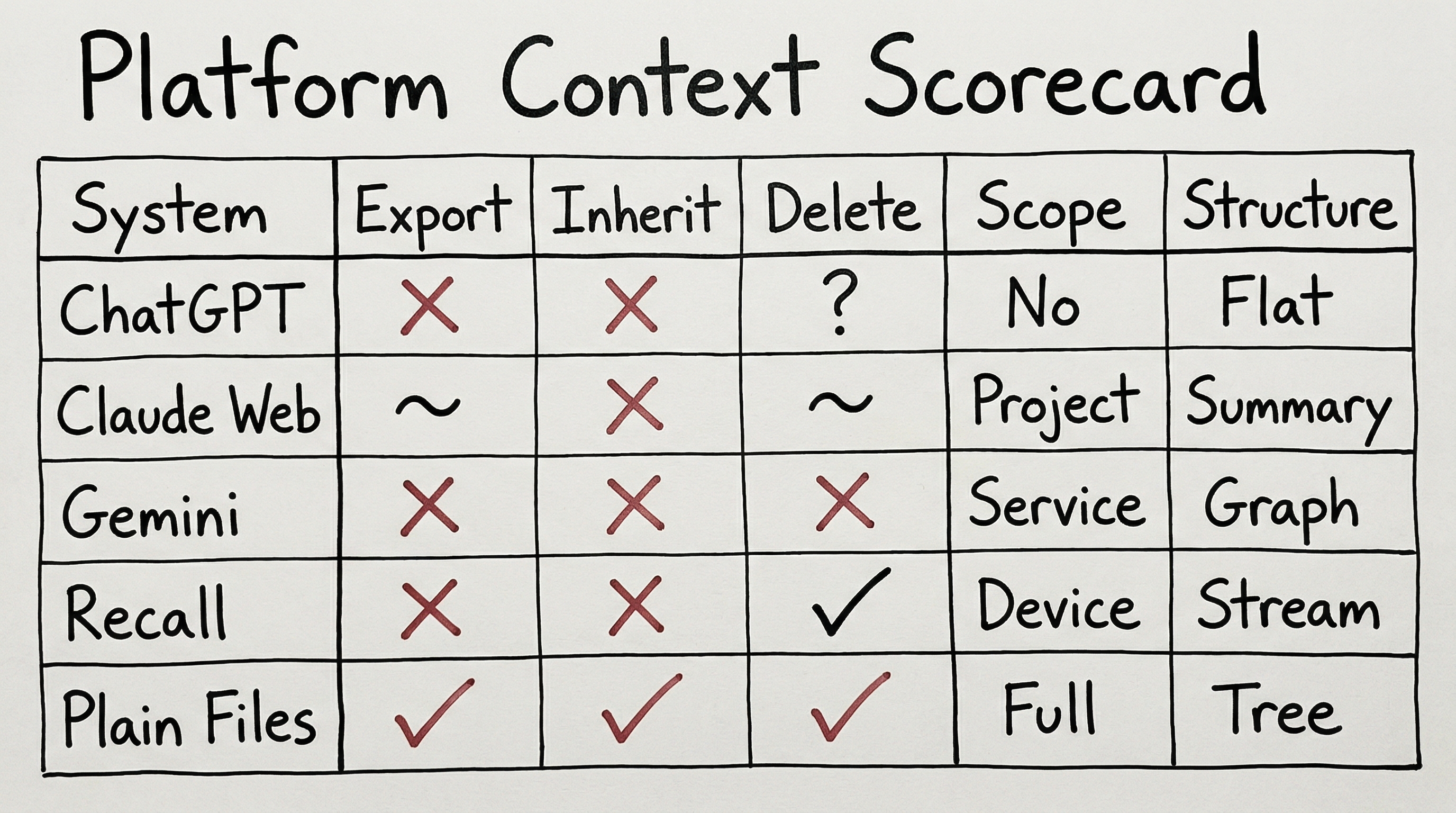 6.1 Platform Memory: Automatic and Dumb